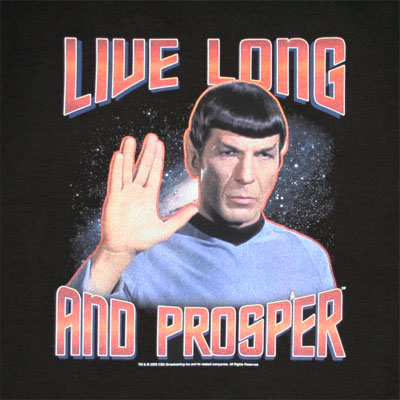 “live long and prosper~”